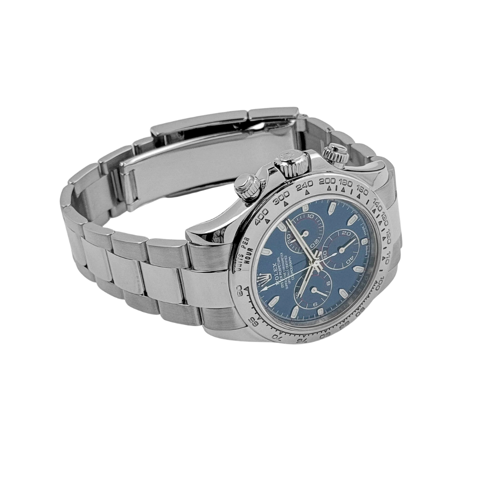 Rolex Daytona Chronograph 116509 Blue Dial, White Gold - Image 6